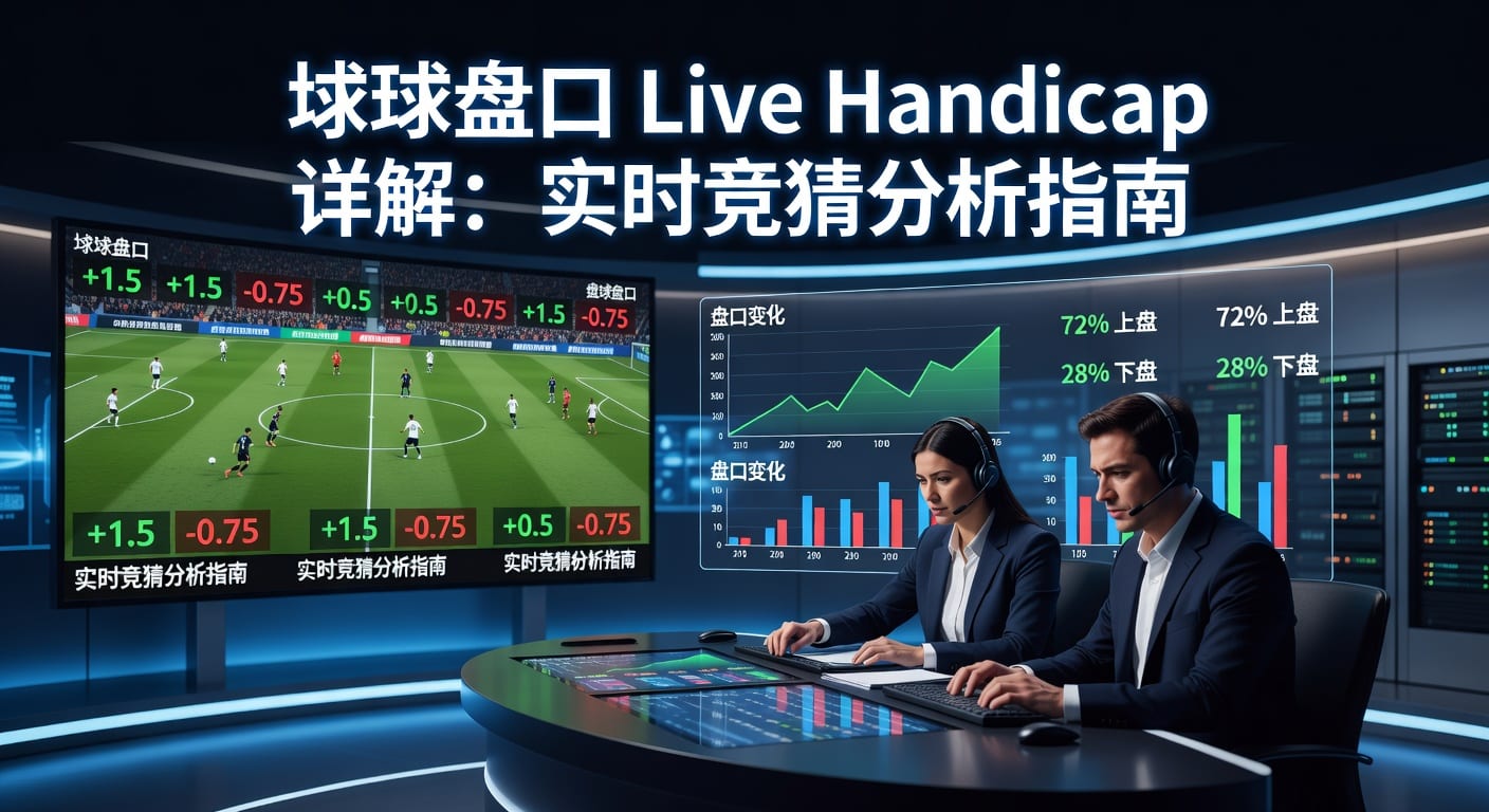 滚球盘口 live handicap 实时盘路解读
