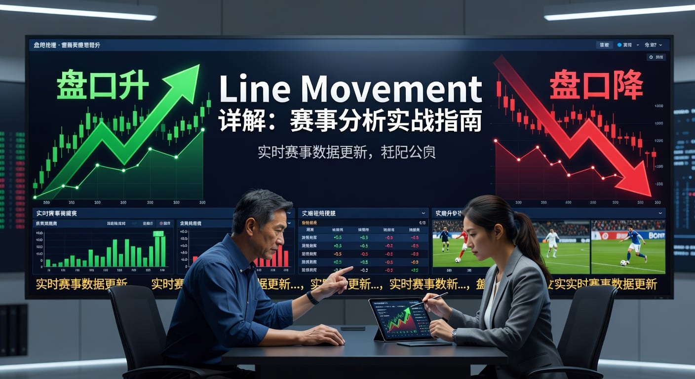 盘口升 盘口降 line movement：赛前变化怎么读