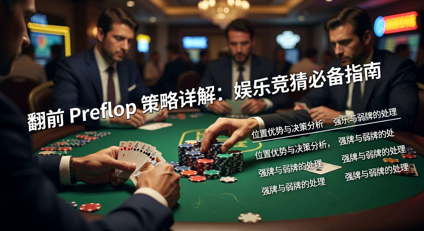 翻前 preflop 实战分析：起手牌与位置决策