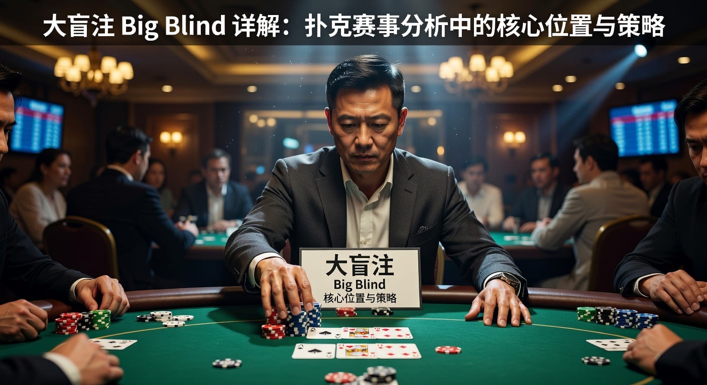 大盲注 big blind：下注基准与实战判断