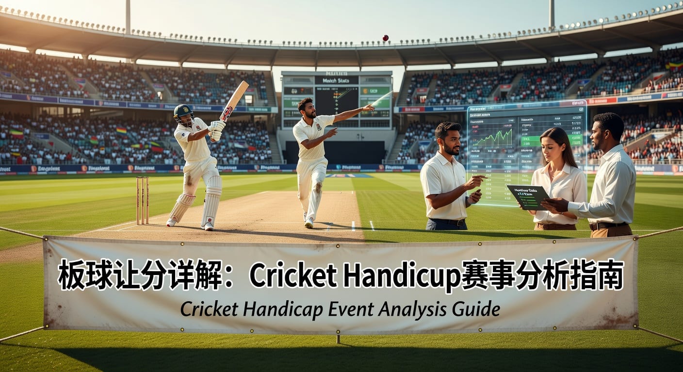 板球让分 Cricket Handicap：盘口变化与赛前判断