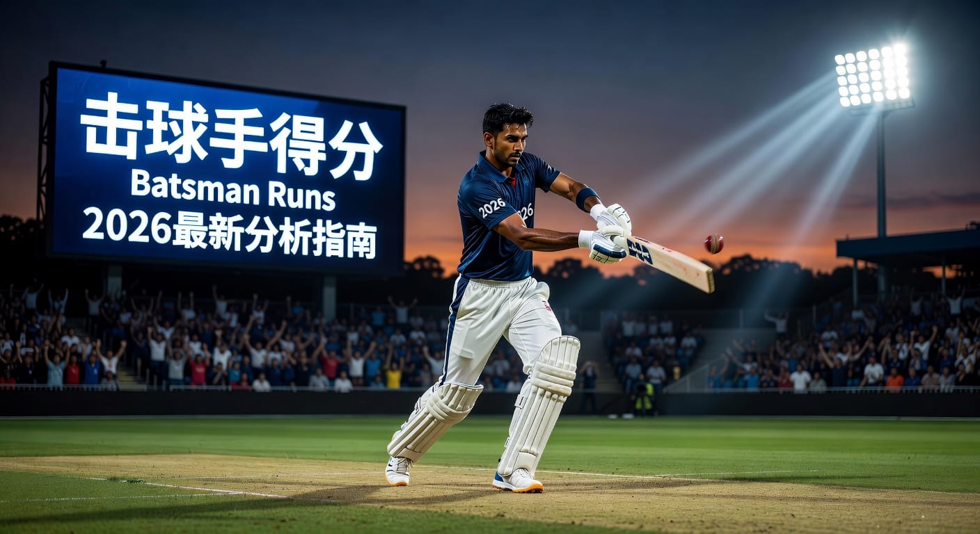 击球手得分 Batsman Runs 2026年赛事阅读与数据判断方法
