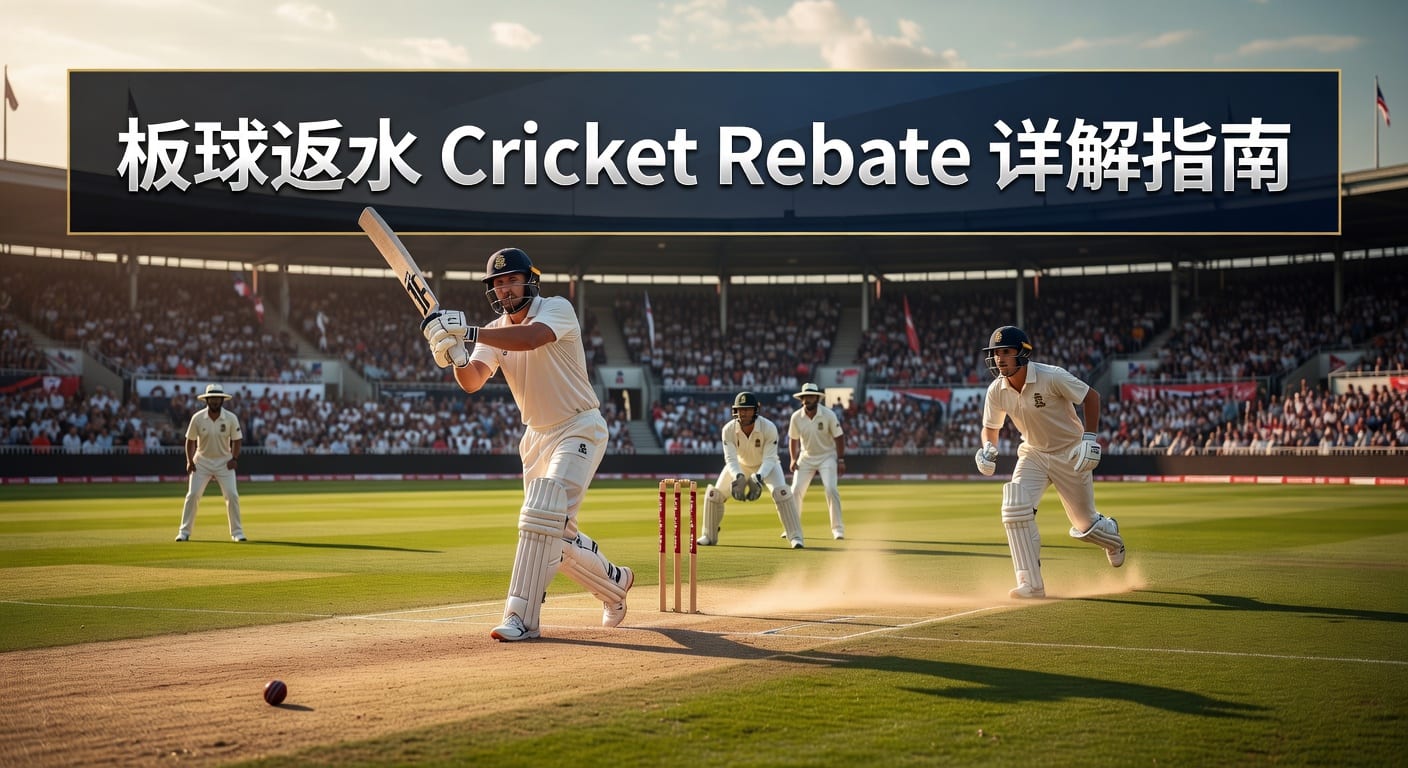 板球返水 Cricket Rebate 返利机制与选择思路