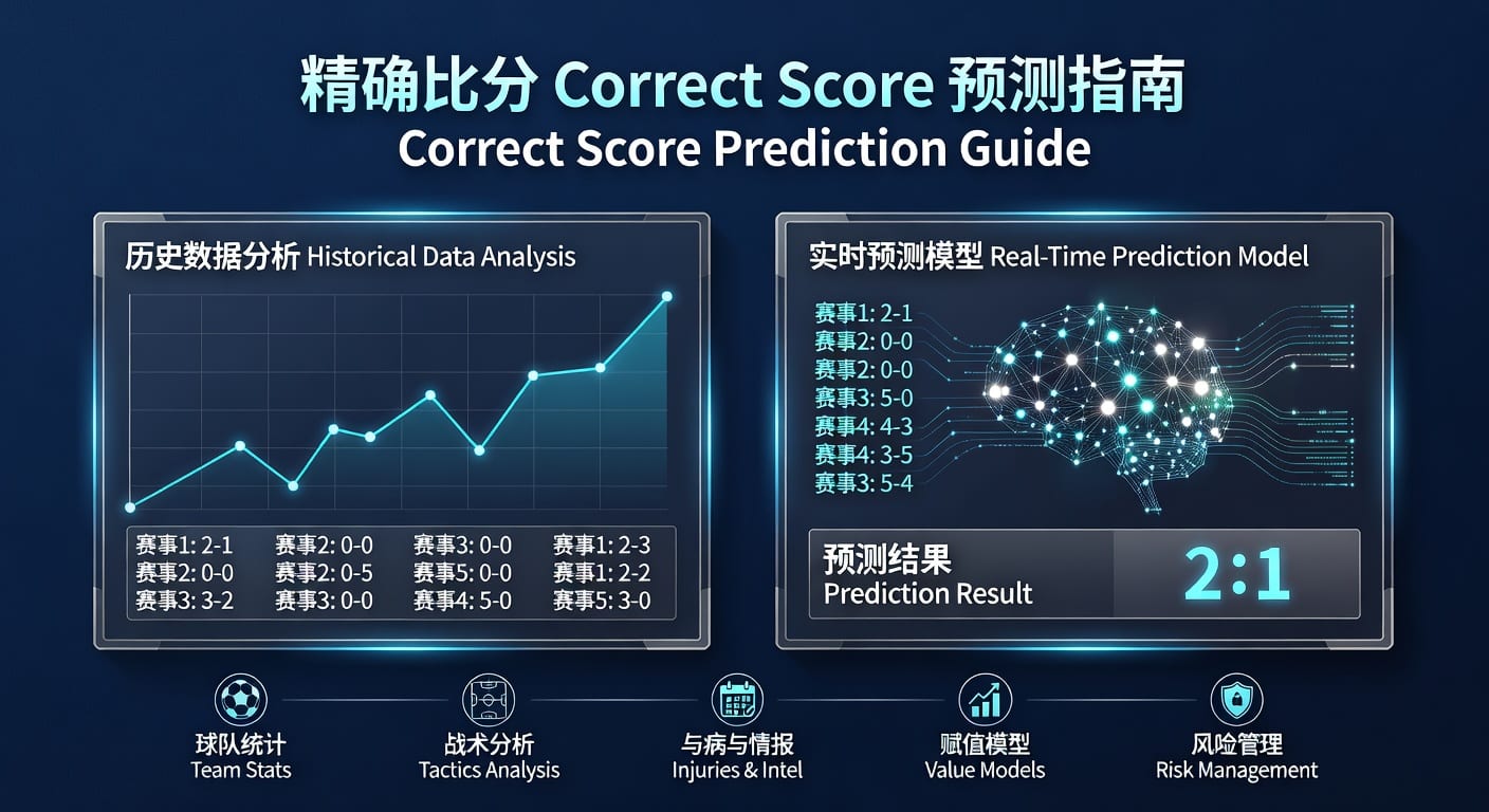 精确比分 correct score 实战判断与投注技巧指南